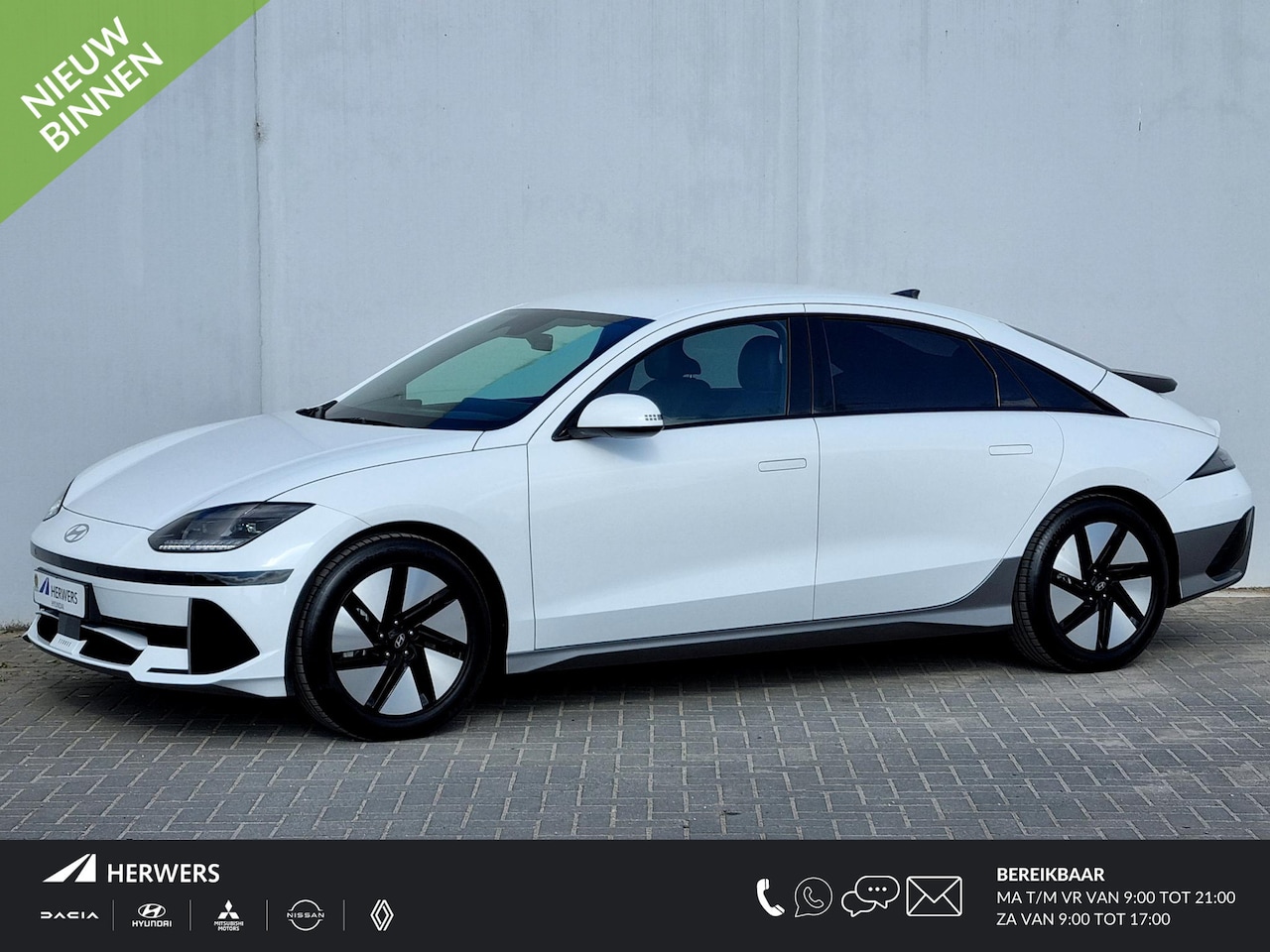 Hyundai IONIQ 6 - Connect 77.4 kWh Automaat / Lederen Bekleding / Elektr. Achterklep / Cruise Control Adapti - AutoWereld.nl