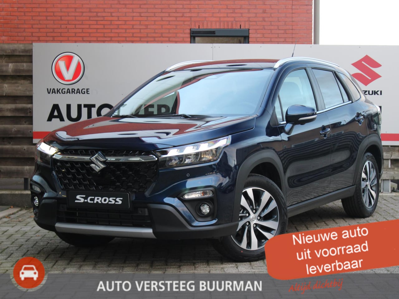 Suzuki S-Cross - 1.5 Hybrid Automaat Style Panoramadak Nieuw met 6 Jaar Garantie! Adaptieve Cruise Control, - AutoWereld.nl