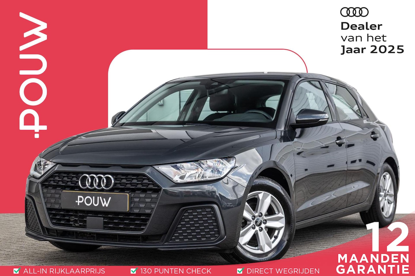 Audi A1 Sportback - 25 TFSI 95pk Pro Line | Apple Carplay/Android Auto - AutoWereld.nl