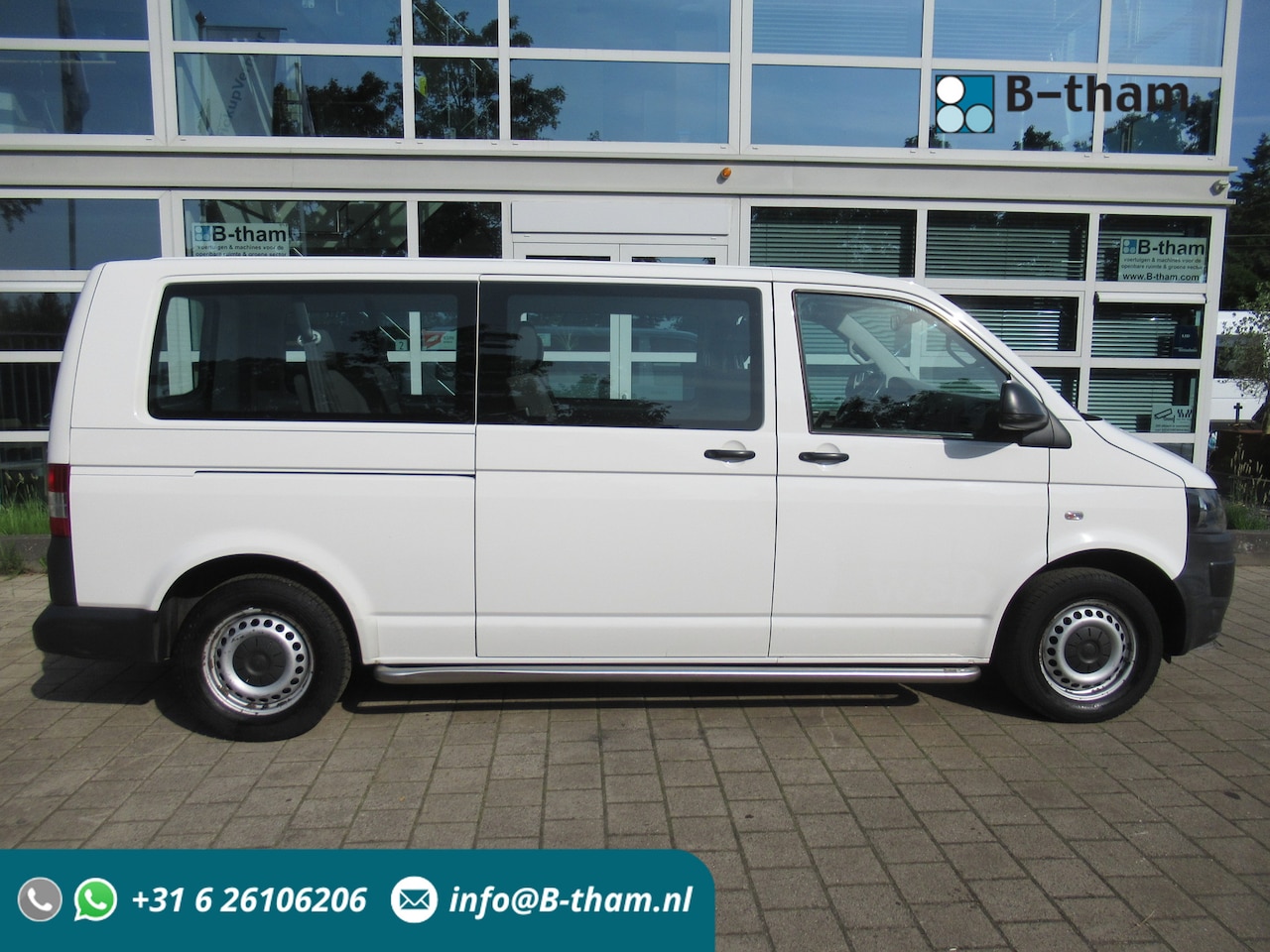 Volkswagen Transporter Kombi - T5 2.0 TDI 62KW L2H1 Comf. 9-Personen - AutoWereld.nl