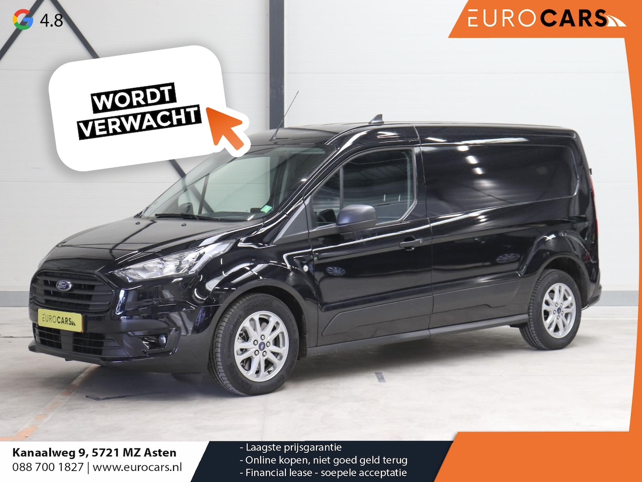 Ford Transit Connect - 100pk L2 Trend Automaat Trekhaak Airco Navi Cruise - AutoWereld.nl