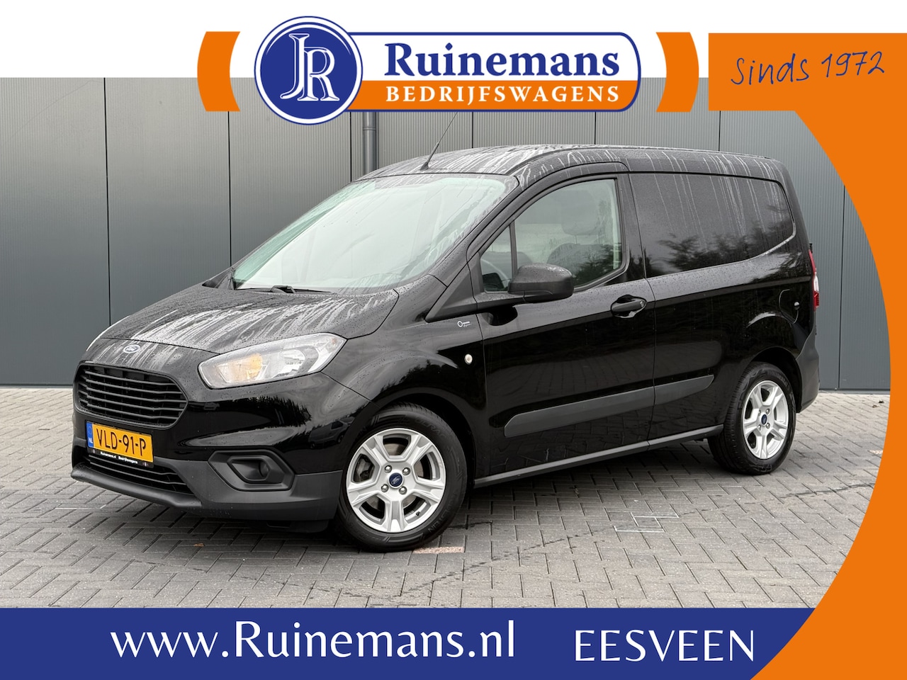 Ford Transit Courier - 1.5 TDCI / 1e EIG. / SCHUIFDEUR / AIRCO / CRUISE / NETTE BUS / LICHTMETALEN VELGEN - AutoWereld.nl