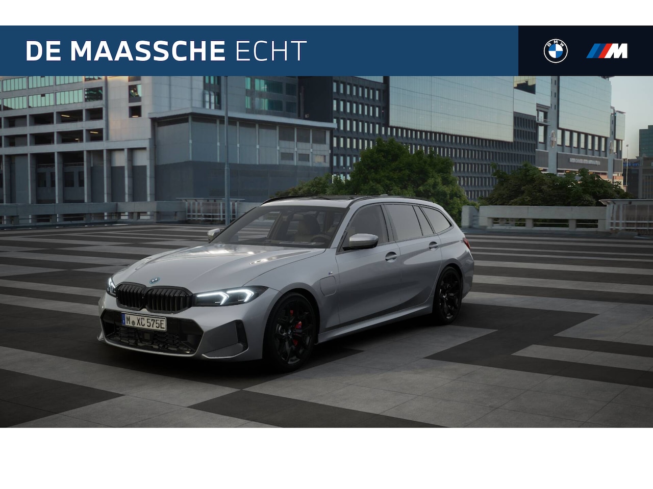 BMW 3-serie Touring - 330e M Sport Automaat / Panoramadak / Trekhaak / Sportstoelen / Adaptieve LED / Active Cru - AutoWereld.nl