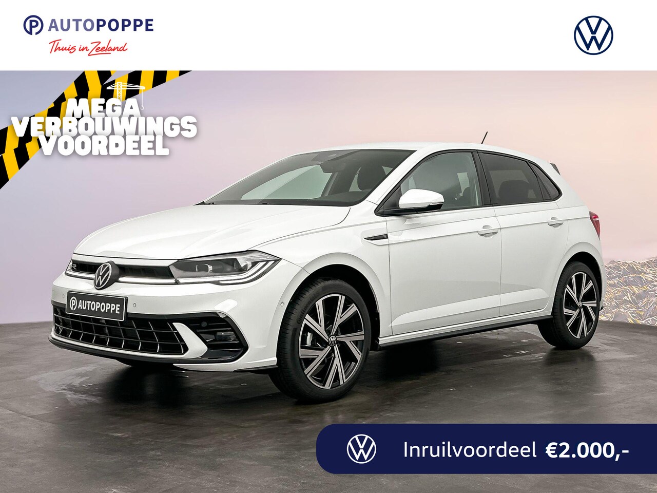 Volkswagen Polo - R-Line-Edition 1.0 70 kW / 95 pk TSI Hatchback 5 v - AutoWereld.nl