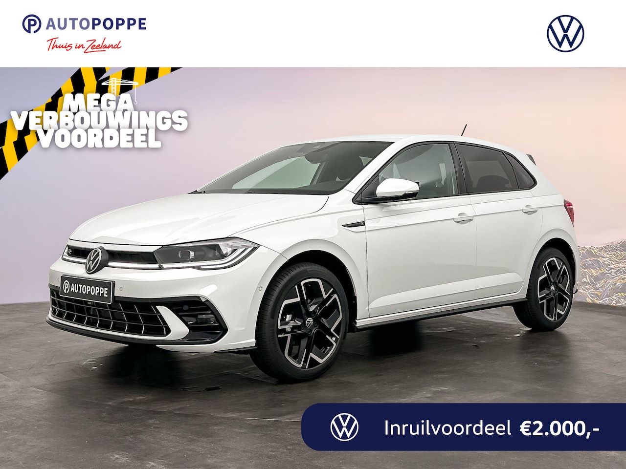 Volkswagen Polo - R-Line-Edition 1.0 70 kW / 95 pk TSI Hatchback 7 v - AutoWereld.nl