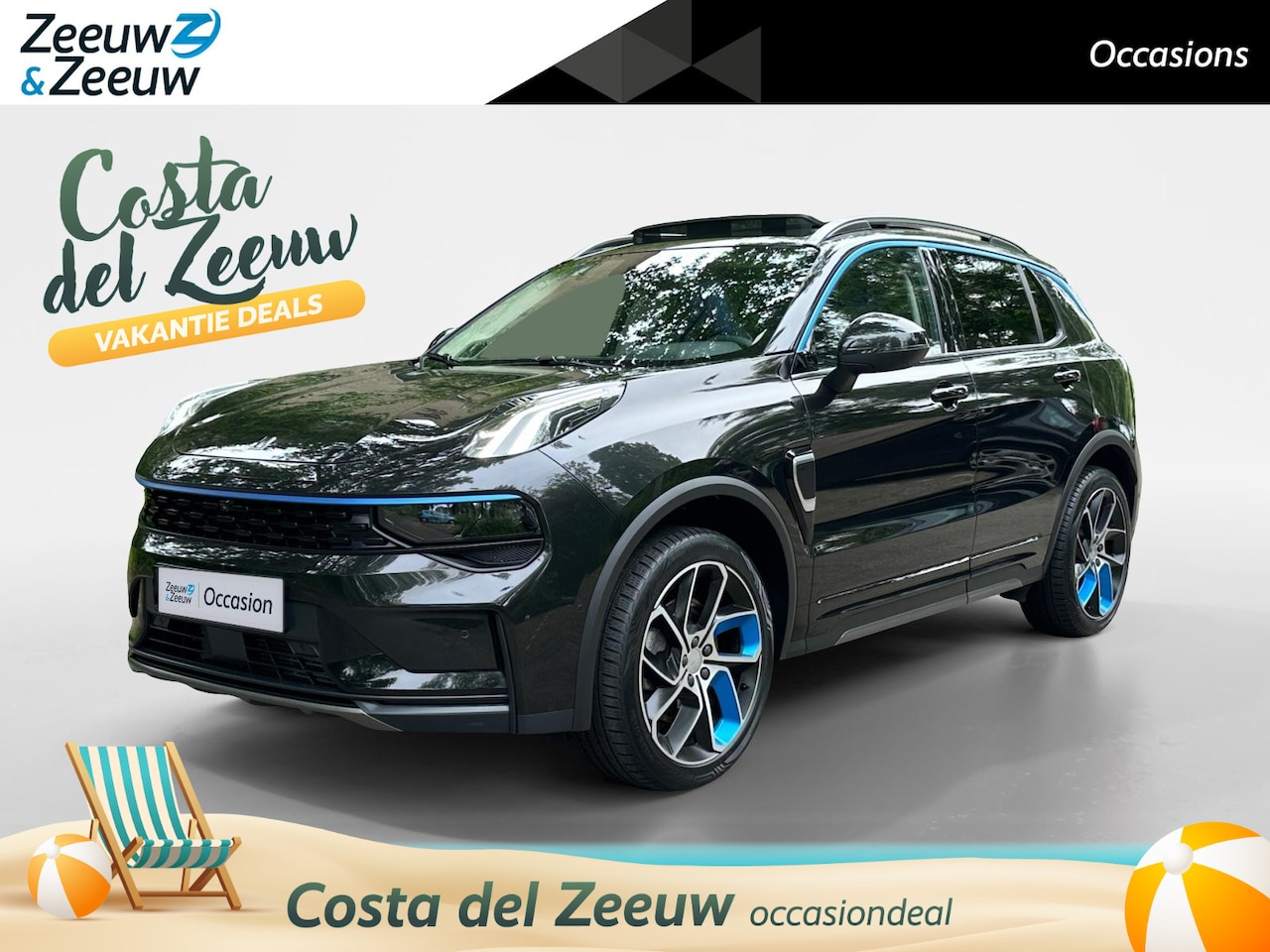 Lynk & Co 01 - 1.5 ZWARTE UITVOERING , | automaat | bomvol opties | ideale gezinswagen | schuifkanteldak - AutoWereld.nl