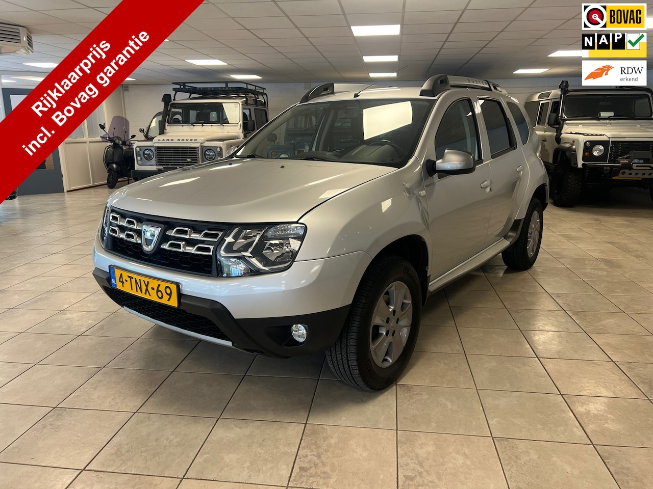 Dacia Duster - 1.2 TCe 4x2 Prestige Rijklaar incl. Bovag garantie. Navigatie, Cruise control. - AutoWereld.nl