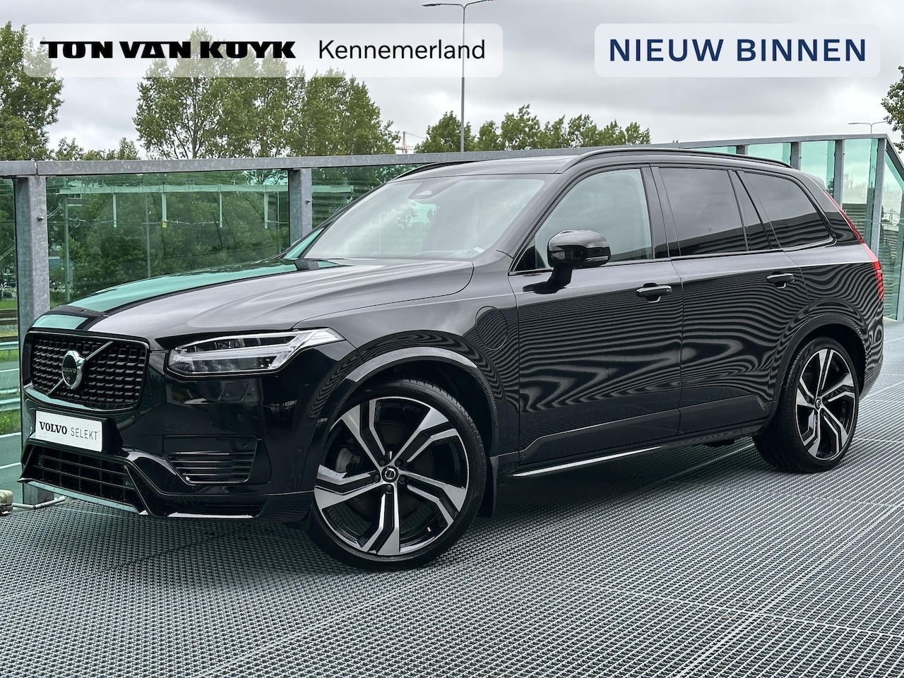 Volvo XC90 - 2.0 T8 Recharge AWD Ultra Dark PHEV, Automaat, Luchtvering, Bowers&Wilkins audio, Trekhaak - AutoWereld.nl