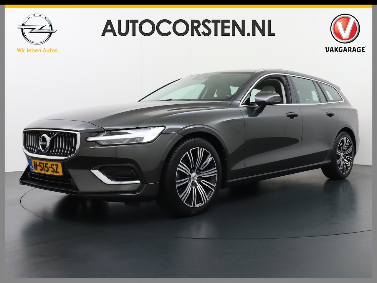 Volvo V60 - 2.0B3 AUT-7 177PK Inscription Leer MHEV Apple Carplay Android Auto Harman&Kardon Prem.Aurd - AutoWereld.nl