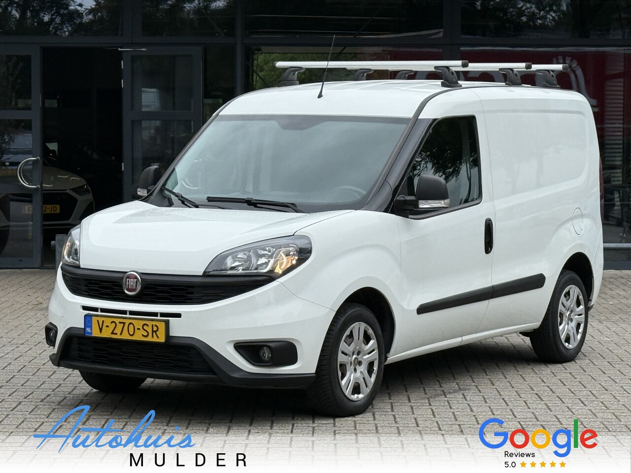Fiat Doblò Cargo - 1.3 MJ L1H1 SX /Trekhaak/Airco/Navigatie/PDC/Weinig KM! - AutoWereld.nl