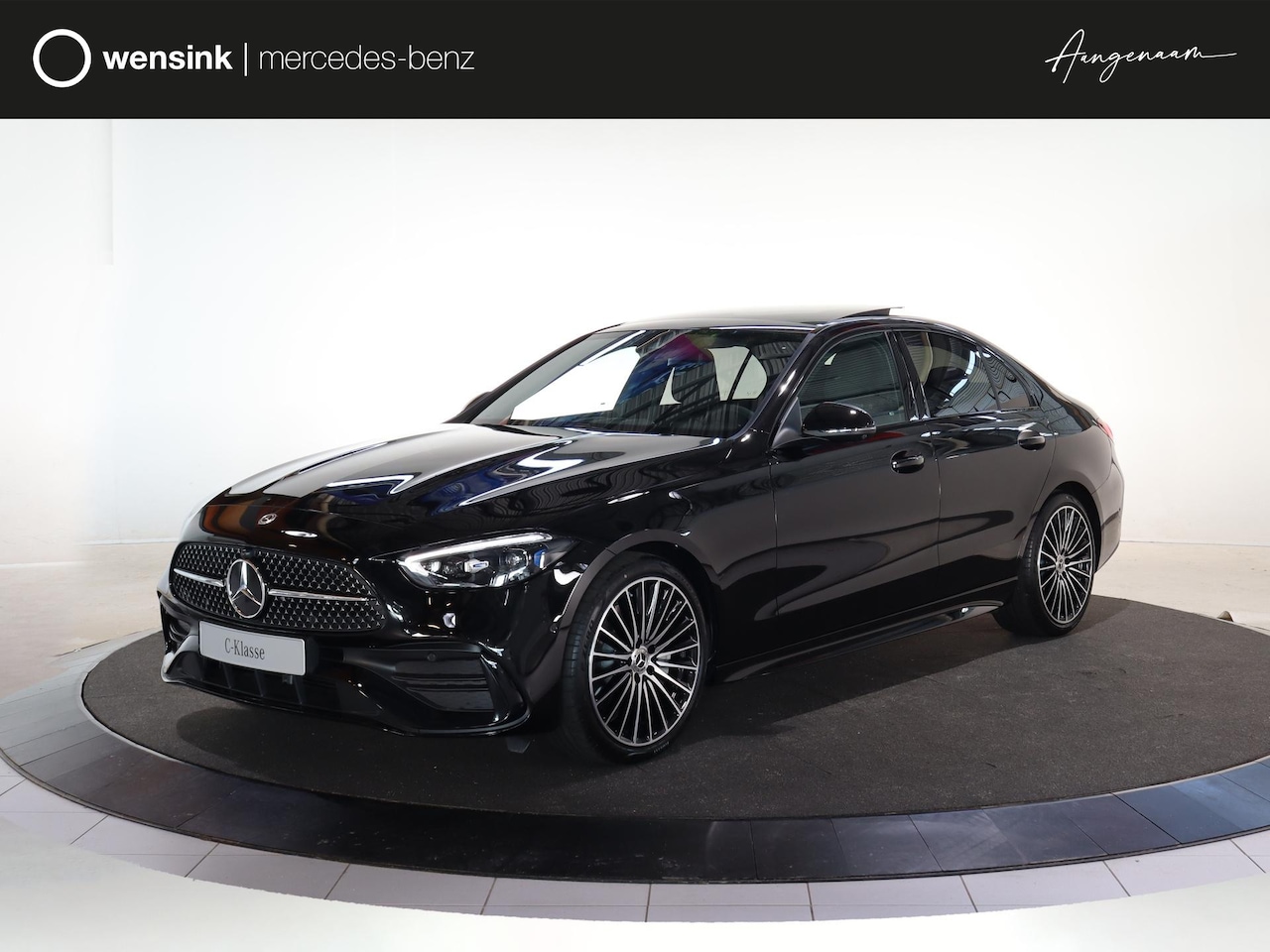 Mercedes-Benz C-klasse - 180 Business Solution AMG Panorama schuifdak | Night pakket | 19 inch LM Velgen | Elek weg - AutoWereld.nl