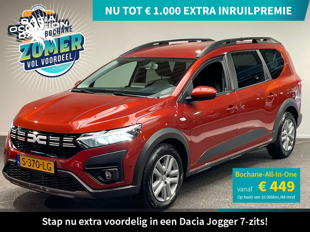 Dacia Jogger - 1.0 TCe 110 Expression | 7-Persoons | Navigatie | Achteruitrijcamera - AutoWereld.nl