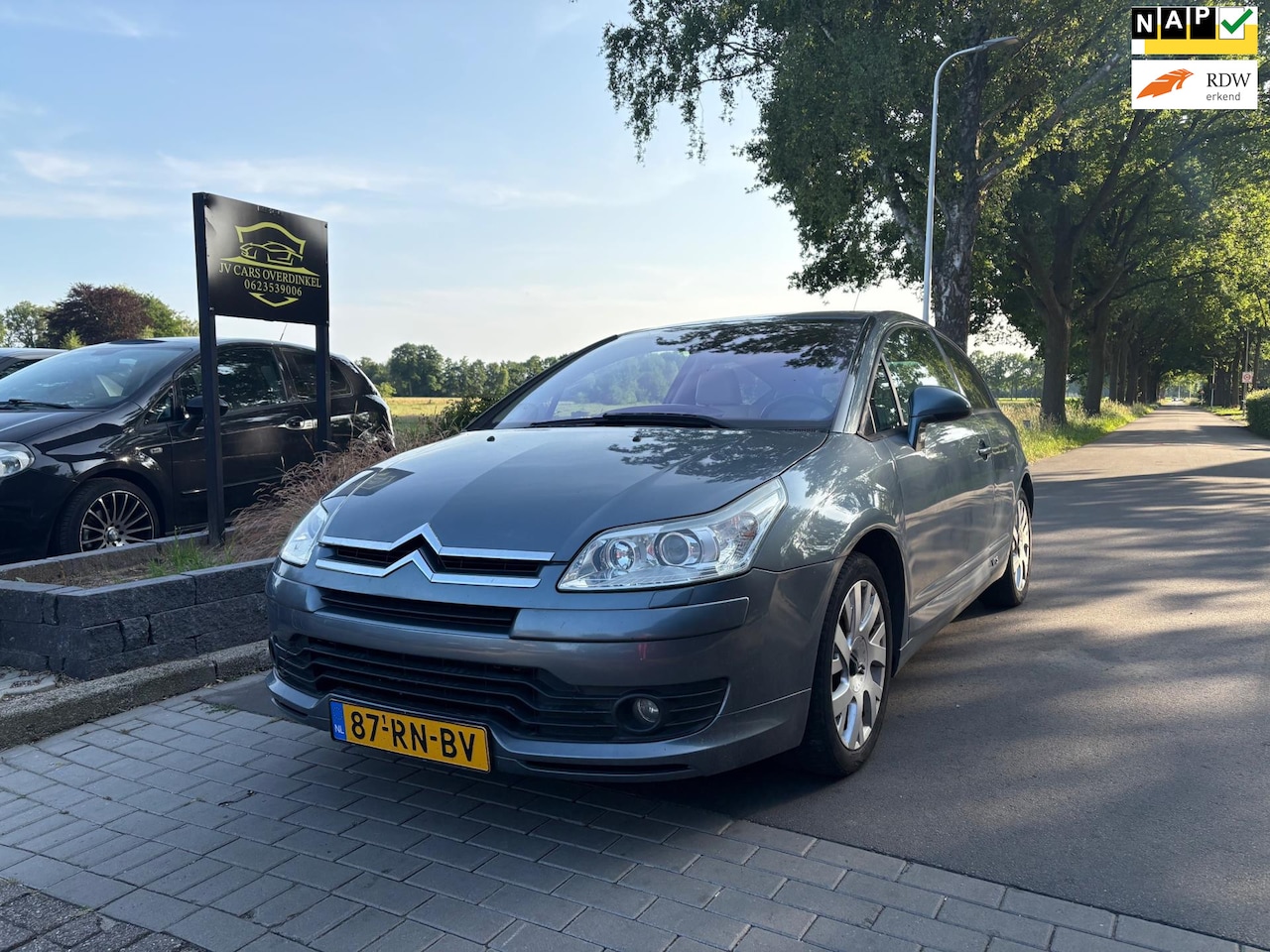 Citroën C4 Coupé - 2.0-16V VTS-VOLL OPTIES,LEER!,AIRCO,CRUISE,STUURBEDIENING,NIEUWE APK - AutoWereld.nl