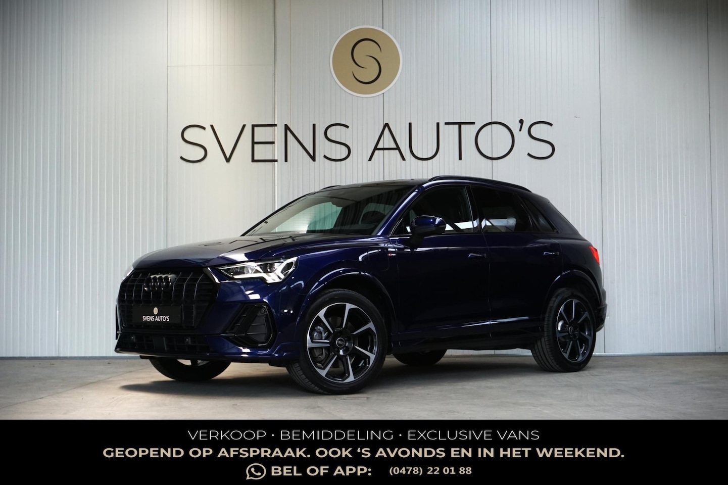 Audi Q3 - 45 TFSIe S-Line Black Edition Trekhaak|19"|Carplay|ACC|LED - AutoWereld.nl