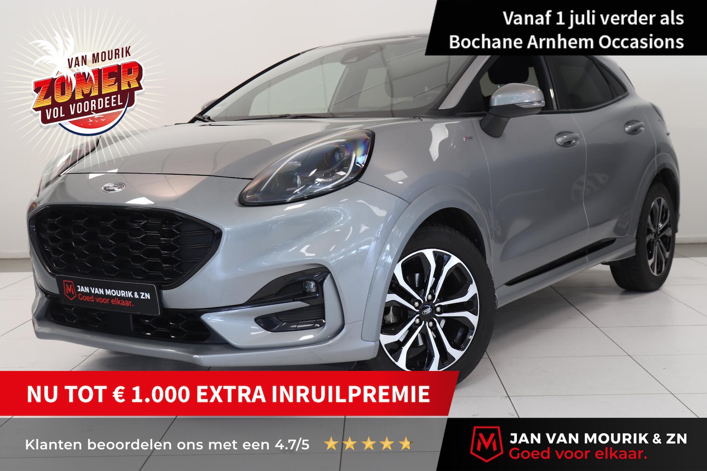 Ford Puma - 1.0 EcoBoost Hybrid ST-Line X | Climate controle | parkeersensor | Navigatie | Apple Carpl - AutoWereld.nl
