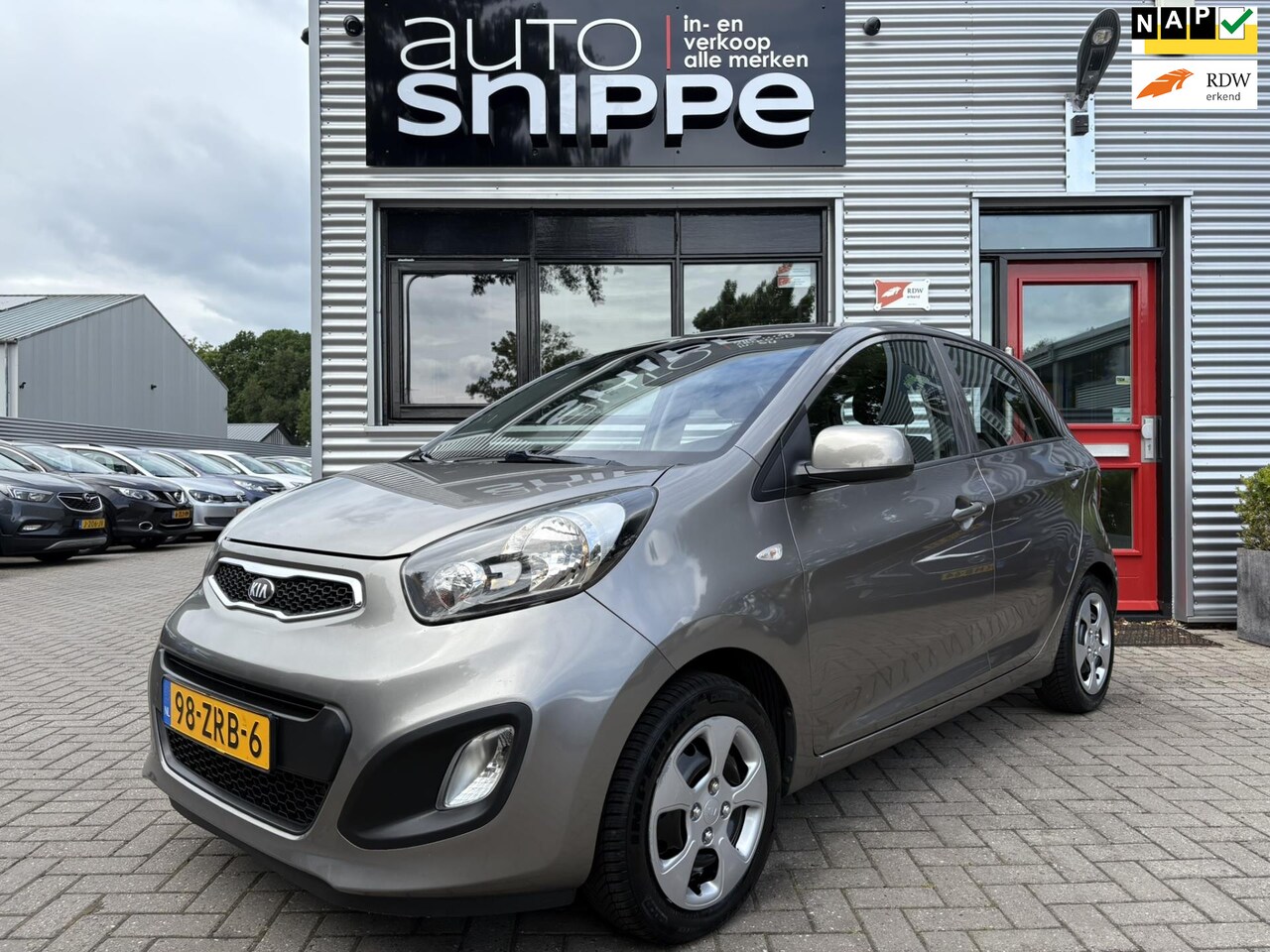 Kia Picanto - 1.0 CVVT Comfort Pack -5DRS.-AIRCO-CV MET AB-ELEK. RAMEN V+A-RADIO/CD/USB/AUX-ISOFIX-DEALE - AutoWereld.nl
