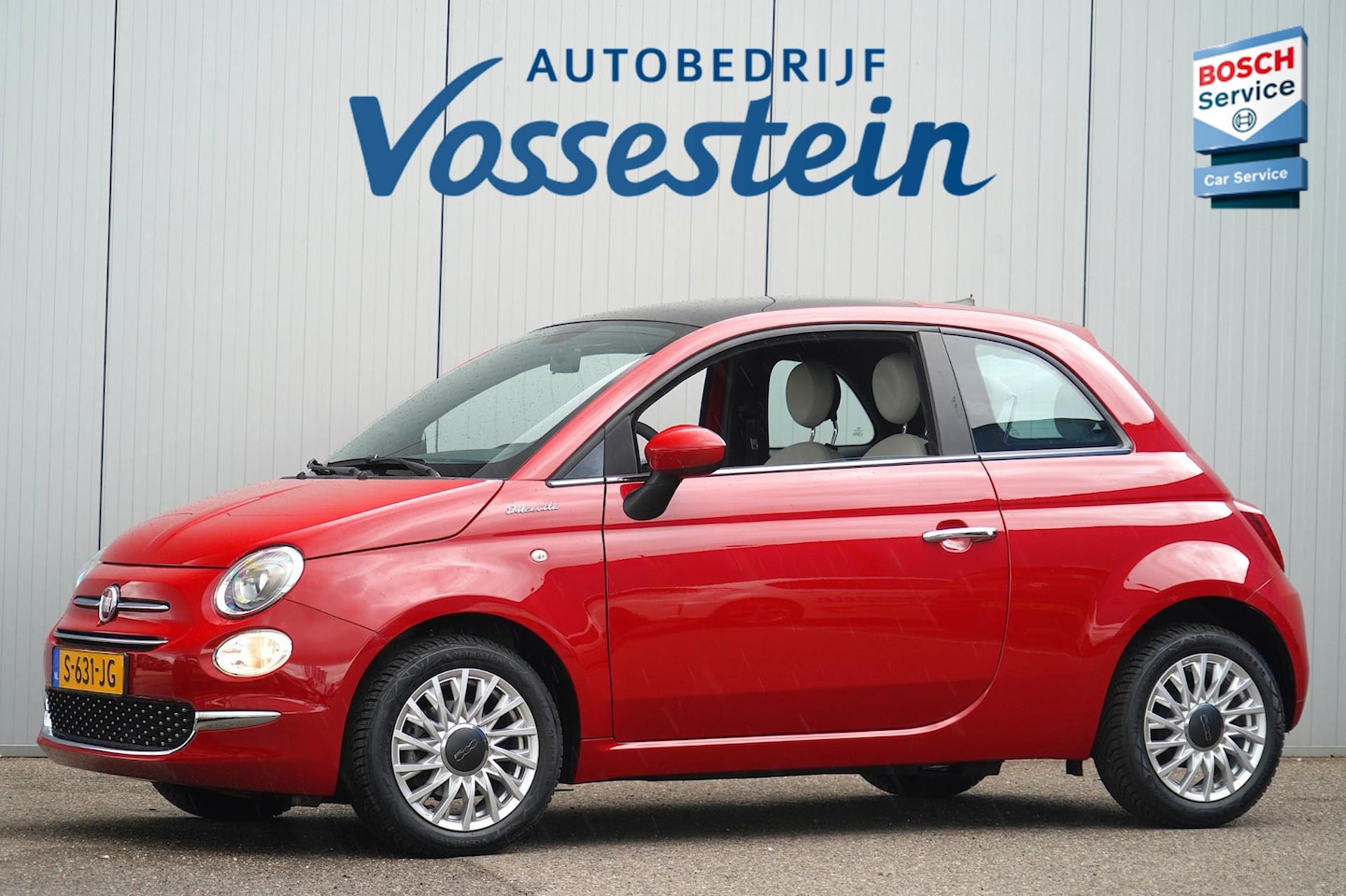 Fiat 500 - 1.0 Hybrid Dolcevita / NL-Auto / 24dkm NAP / Panoramadak / Airco / Cruise Control - AutoWereld.nl