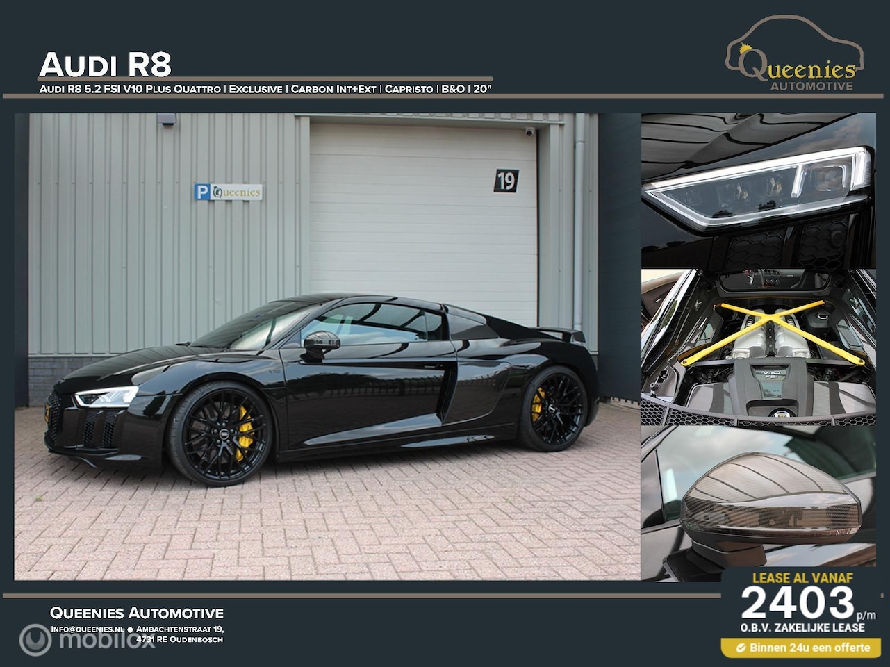 Audi R8 - - Exclusive V10 PLUS 610pk 5.2 FSI Quattro - AutoWereld.nl