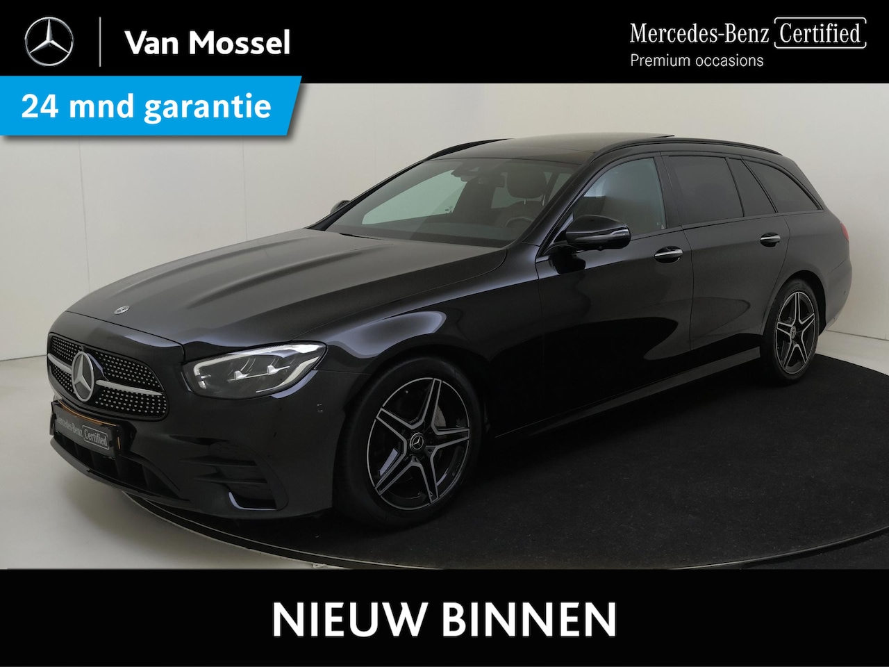 Mercedes-Benz E-klasse Estate - 200 d Business Solution AMG /Panoramadak /Night /Memory /Burmester /Carplay /360 Camera /T - AutoWereld.nl