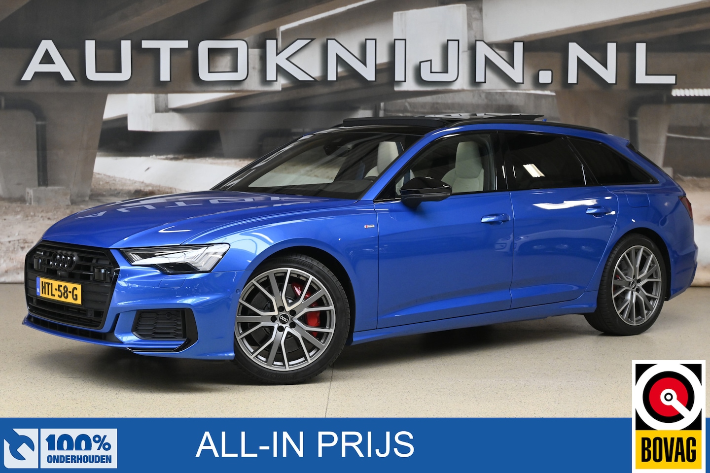 Audi A6 Avant - 55 TFSIe 367pk quattro Competition | DCC | Nachtzicht | Head-up | Panoramadak | 100% (Deal - AutoWereld.nl