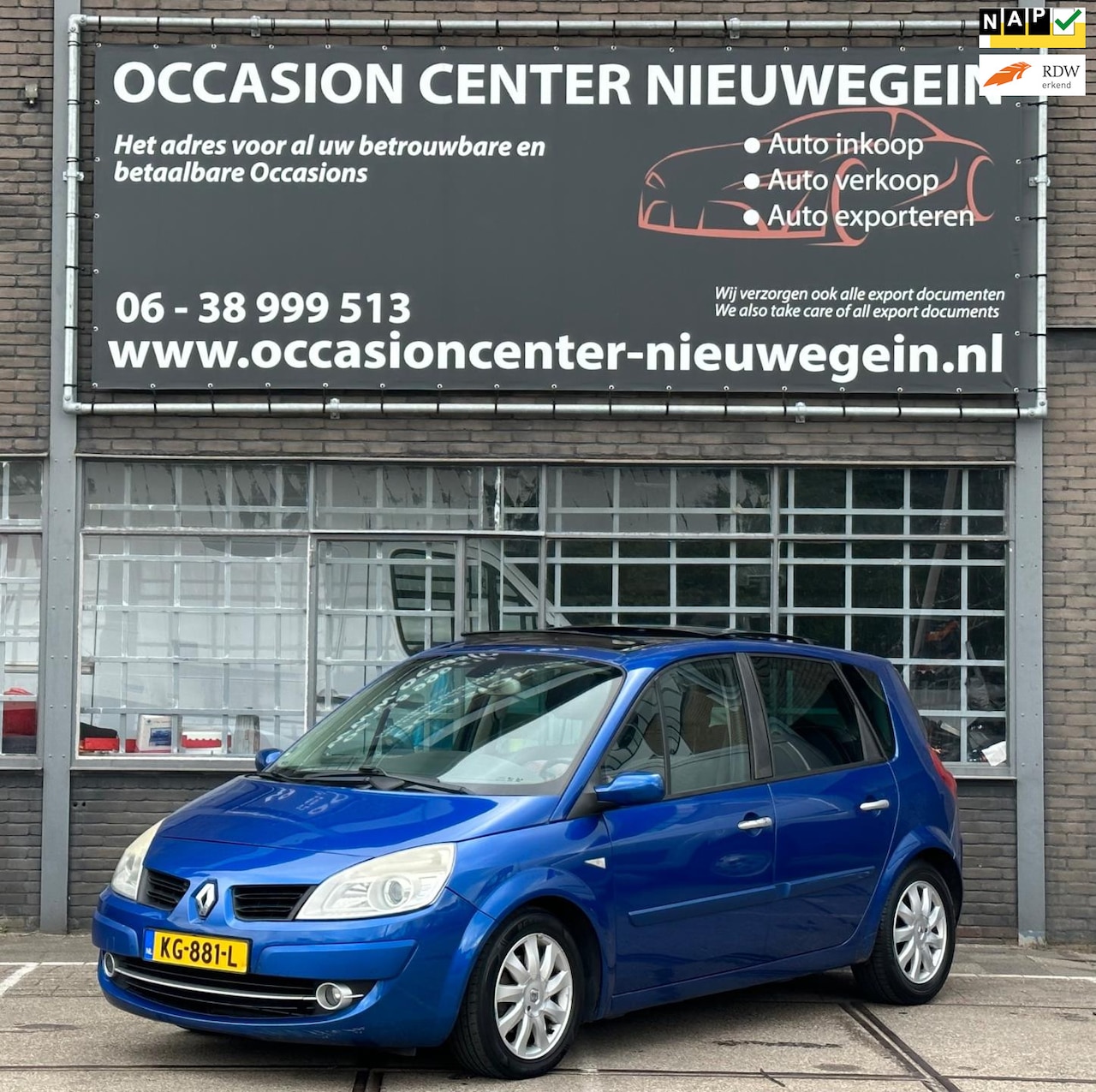 Renault Scénic - 1.6-16V Authentique 2006 ECC/PANO/LMV/APK! - AutoWereld.nl