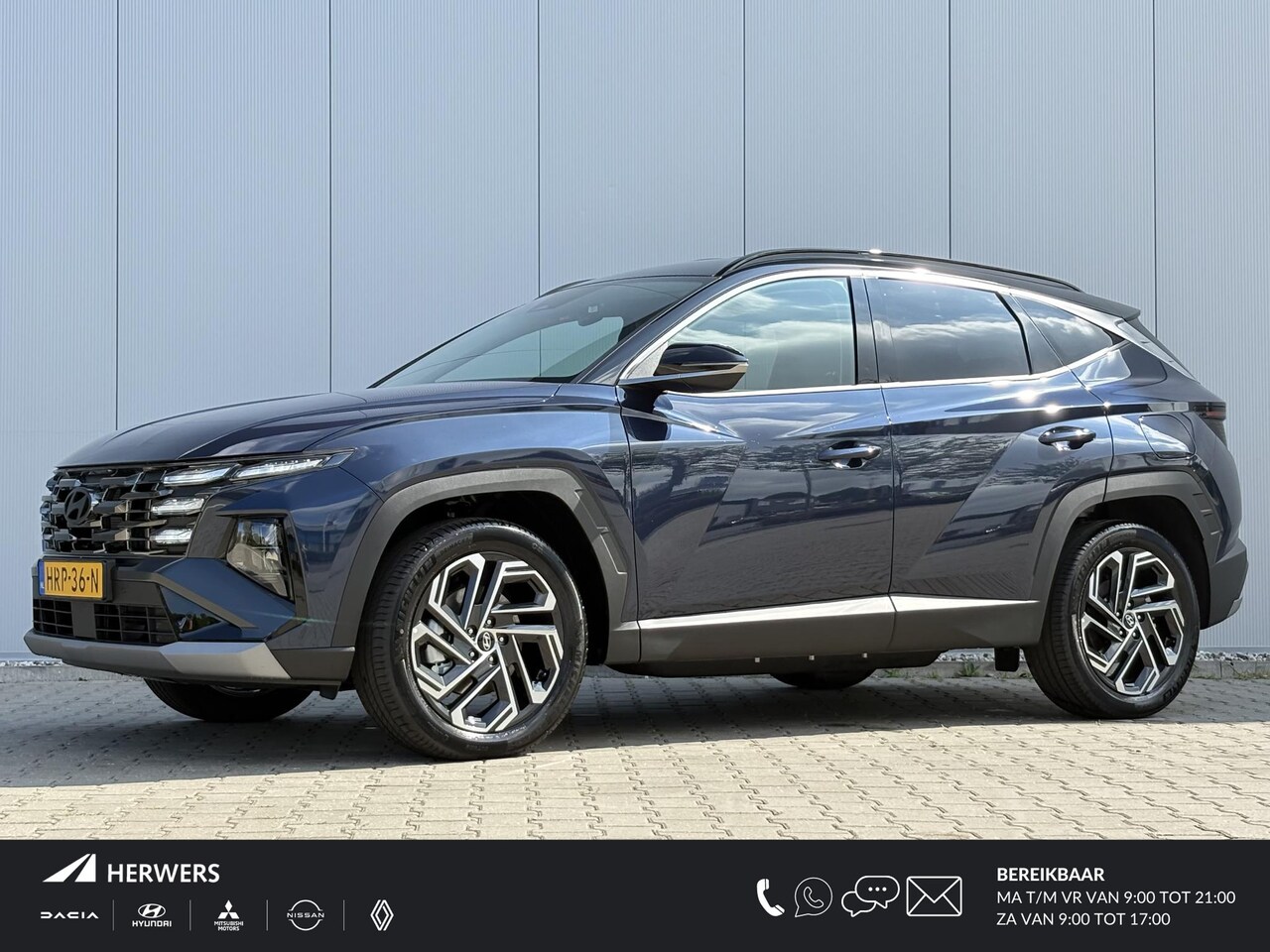 Hyundai Tucson - 1.6 T-GDI PHEV Comfort Smart / Navigatie / Airco / Cruise Control / Lederen/stof bekleding - AutoWereld.nl