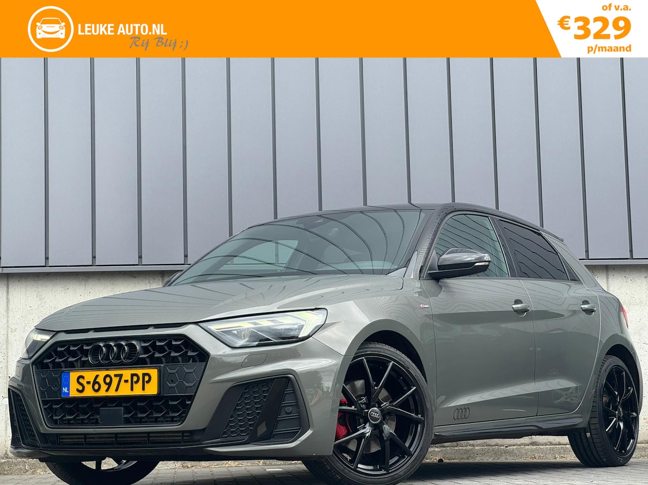 Audi A1 Sportback - 40 TFSI 200PK Automaat 3X S-Line *ChronosGrijs* *UNIEK* - AutoWereld.nl