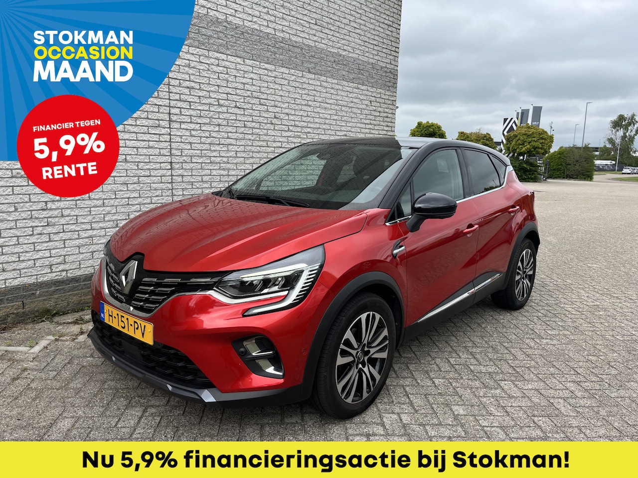 Renault Captur - TCe 155 EDC ( automaat ) Initiale Paris | schuifdak | lederen bekleding | stoelverwarming - AutoWereld.nl