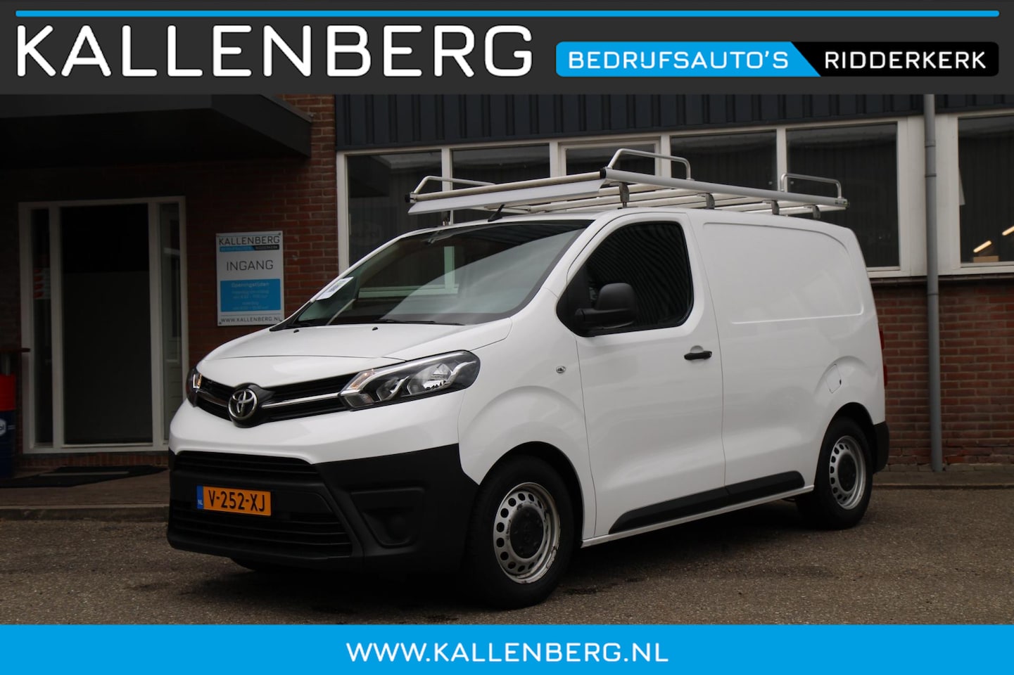 Toyota ProAce Compact - 1.6 D-4D Cool Comfort / Trekhaak / Imperiaal / Cruise / 3 zits - AutoWereld.nl