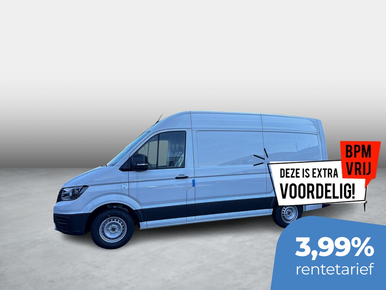 Volkswagen Crafter - Bedrijfswagens Trendline L3H3 35 (140 pk) 103 kW pk 6 versn. Hand | BPM vrij | Vierseizoen - AutoWereld.nl