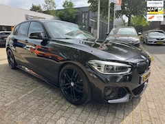 BMW 1-serie - 118i M-Edition Sport Line Shadow High Executive 5 deurs, leder, automaat, led, navi, 2e ei