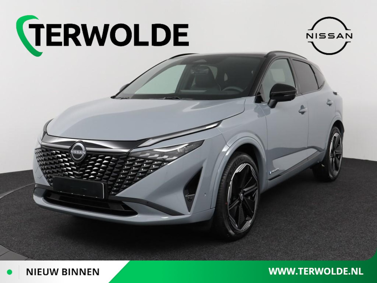 Nissan Qashqai - 1.5 e-Power N-Design | Panodak| Stoel, stuur, voorruitverwarming | Alcantara bekleding | - AutoWereld.nl