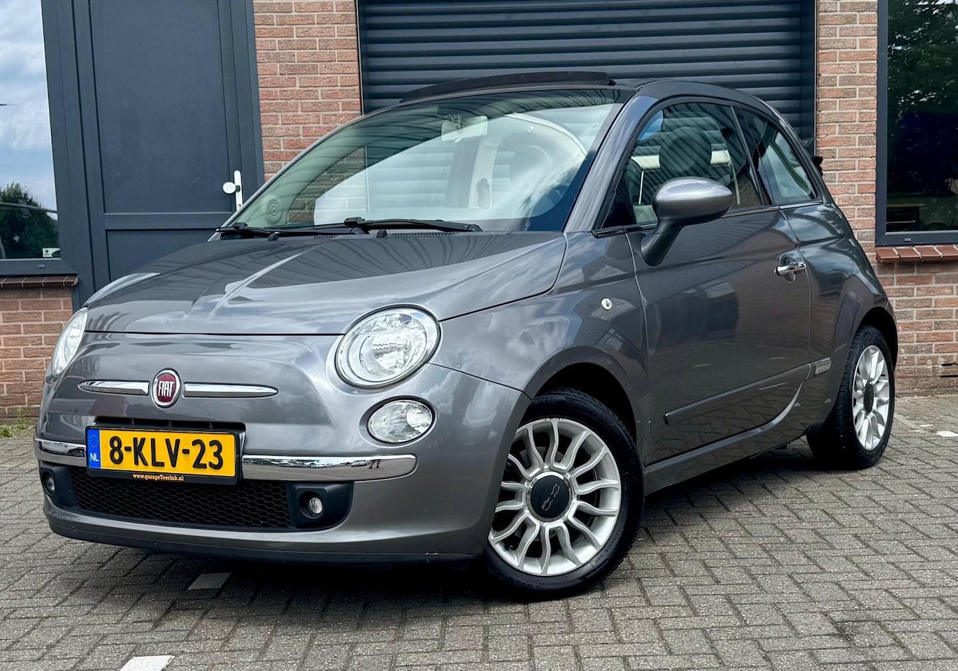 Fiat 500 C - 500 C 0.9 TwinAir Lounge Cabrio Airco - AutoWereld.nl