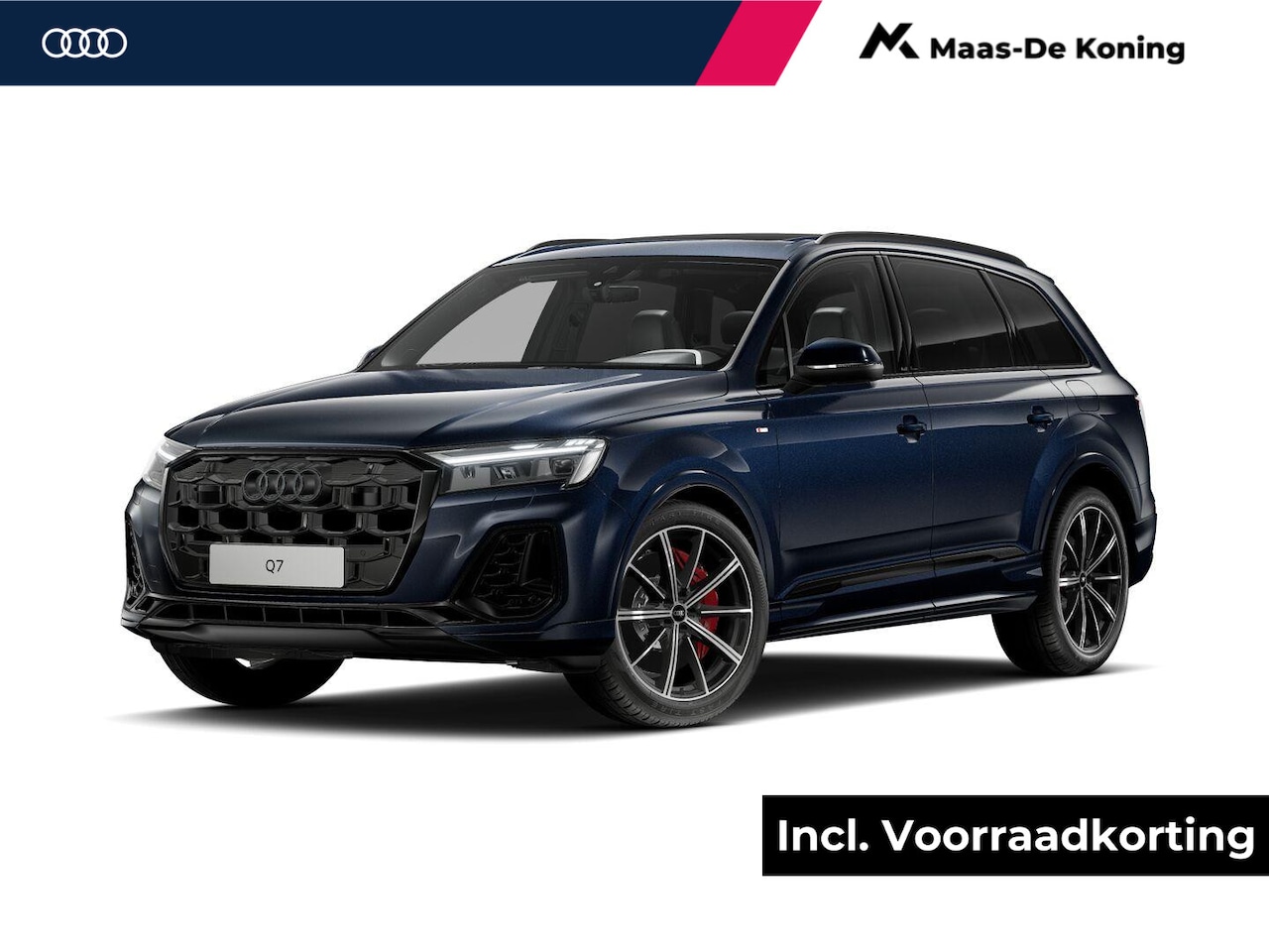 Audi Q7 - 55 TFSI e quattro Pro Line S 394 PK · B&O Premium 3D · Elek. wegklapb. trekhaak · Glazen p - AutoWereld.nl