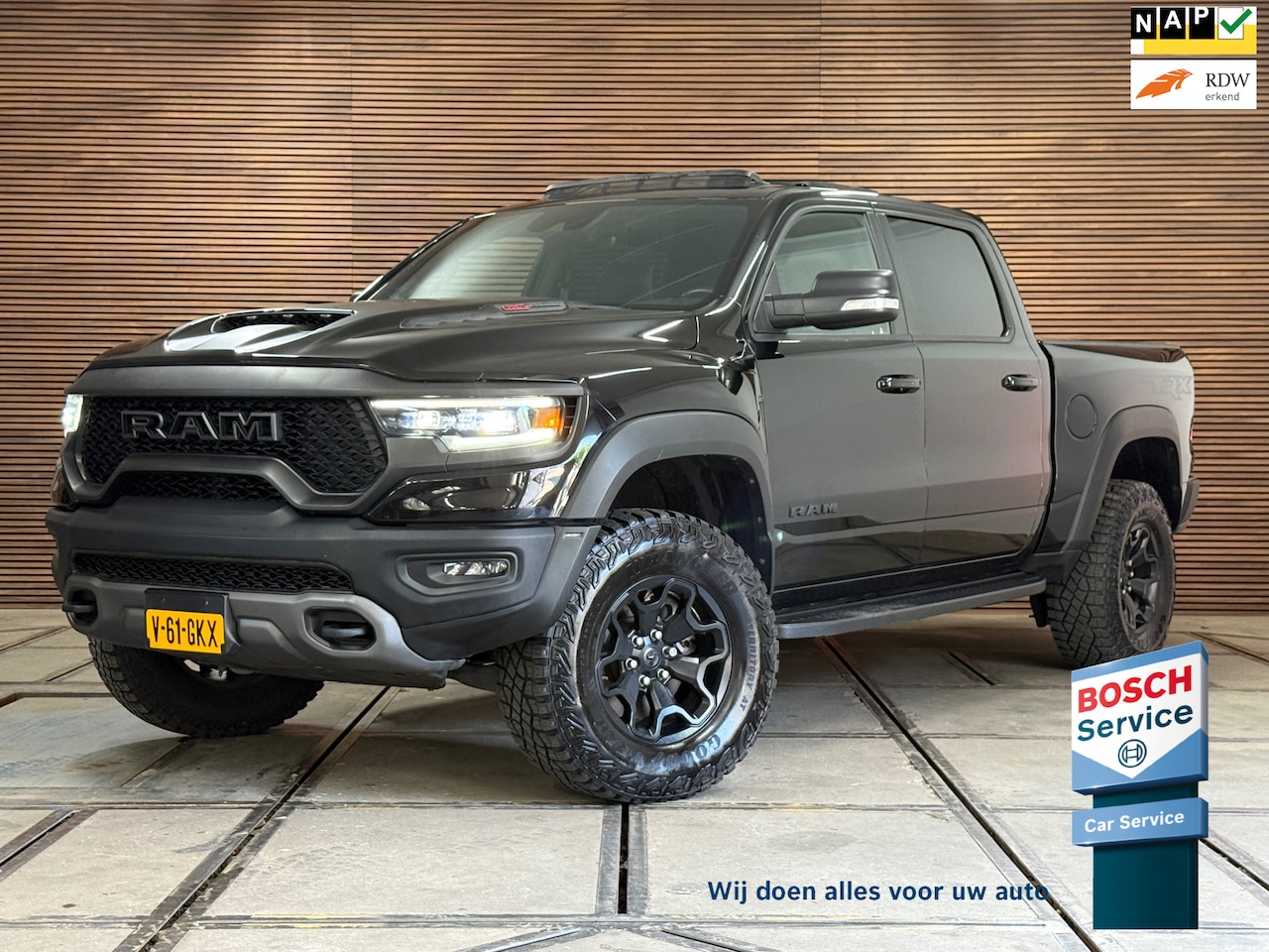 Dodge Ram 1500 - 6.2 V8 4x4 Crew Cab TRX | 712PK! | Supercharger | LaunchControl | PANO | Nieuwstaat | KANO - AutoWereld.nl