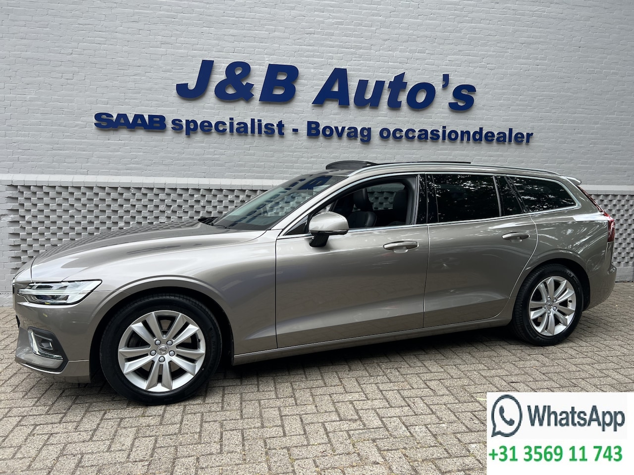 Volvo V60 - 2.0 B3 Business Pro Schuif/kantel dak Trekhaak Dealeronderhouden - AutoWereld.nl