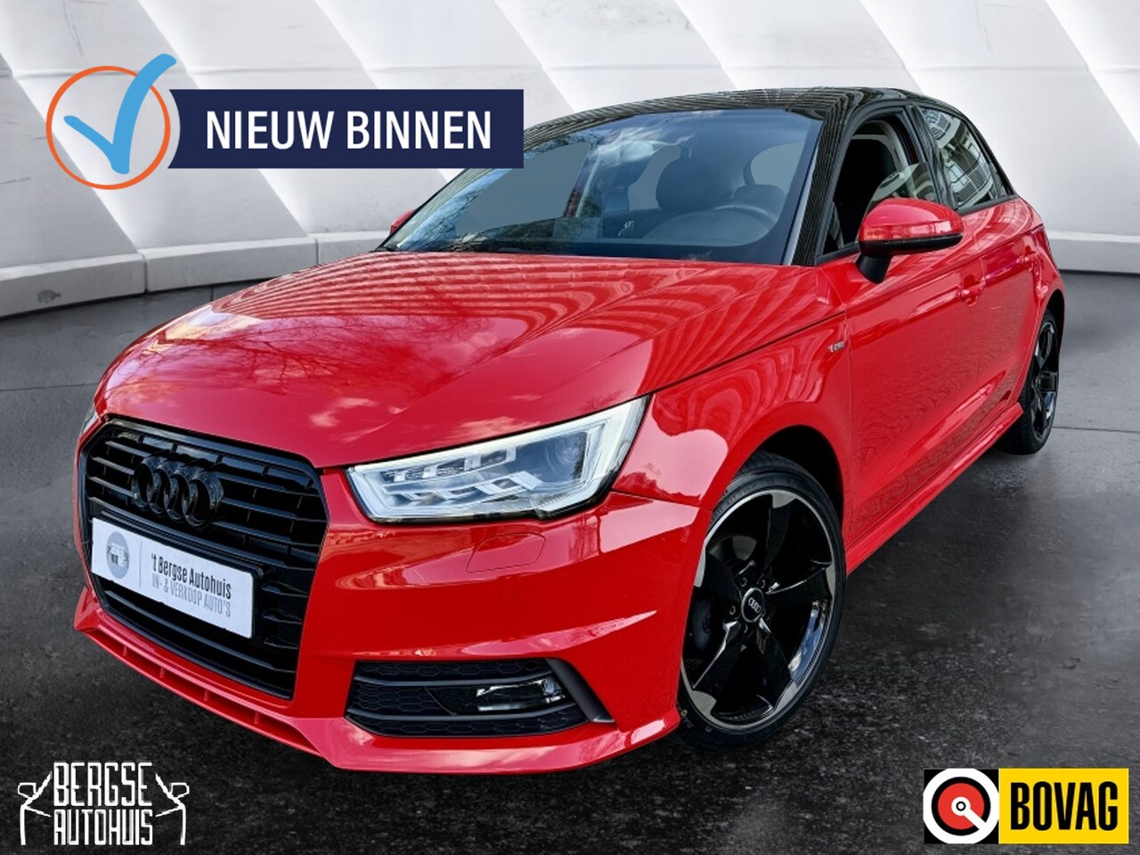 Audi A1 Sportback - 1.0 TFSI S-Line Navi Lmv Pdc Ecc - AutoWereld.nl