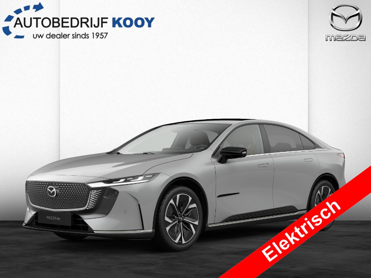 Mazda 6e - Takumi Plus Long range 245pk / 80kWh / SNELLADEN / 552 KM ACTIE - AutoWereld.nl