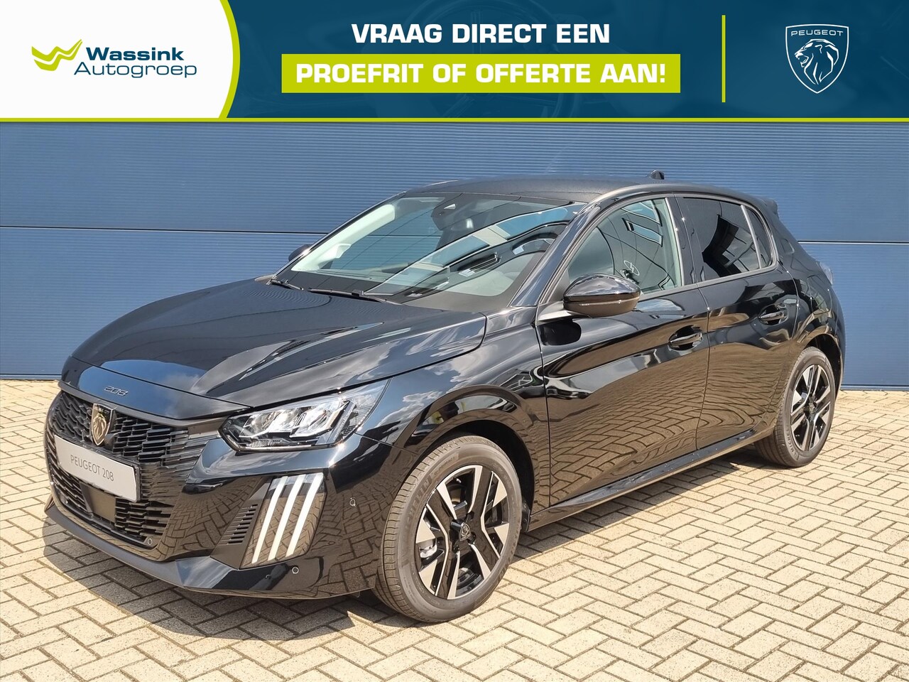 Peugeot 208 - 1.2 Hybrid 145 e-DCS6 Allure | Navigatie | Parkeercamera | Parkeersensoren | LED | Apple C - AutoWereld.nl