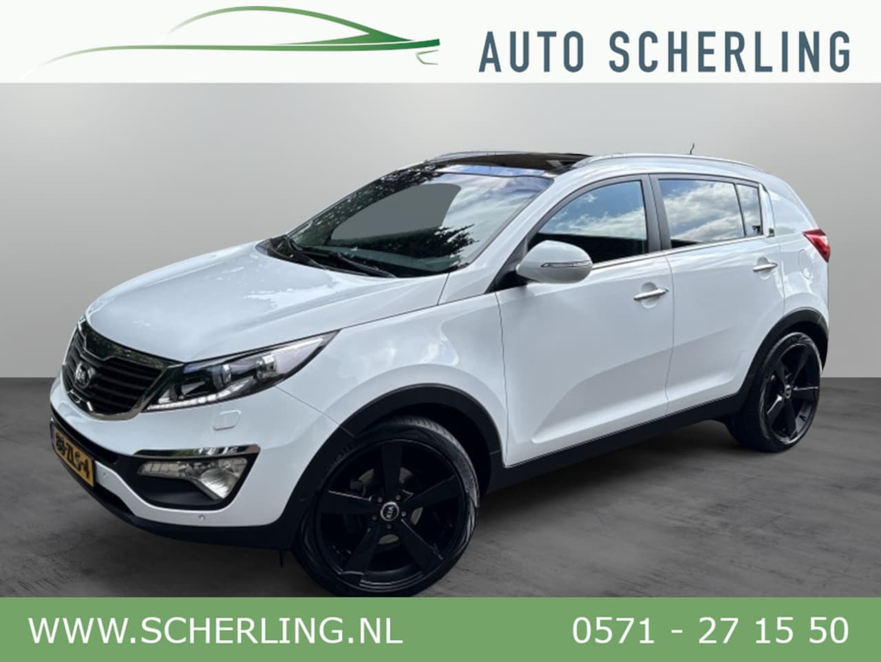 Kia Sportage - 1.6 135pk Super Pack Panoramadak, Leder, Stoelverw., Trekhaak - AutoWereld.nl