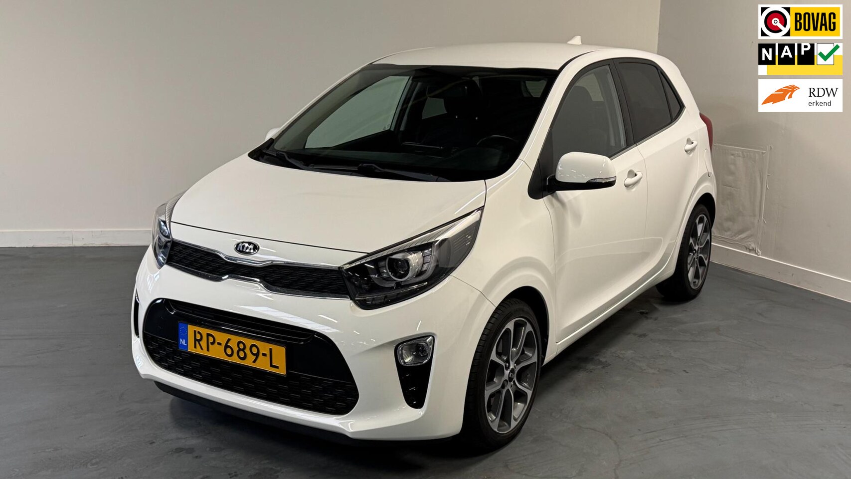 Kia Picanto - 1.0 CVVT Design Edition | NAVI | 1E EIGENAAR | DEALER OND. | NL-AUTO | - AutoWereld.nl