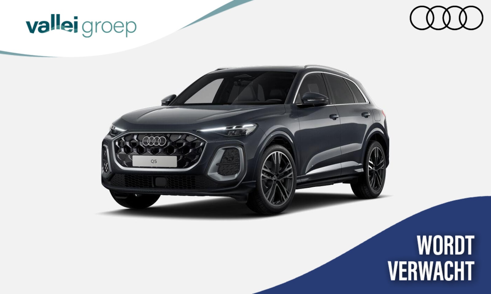 Audi Q5 - e-hybrid quattro 299 PK S edition | Glazen panoramadak | Trekhaak, mechanisch draaibaar | - AutoWereld.nl