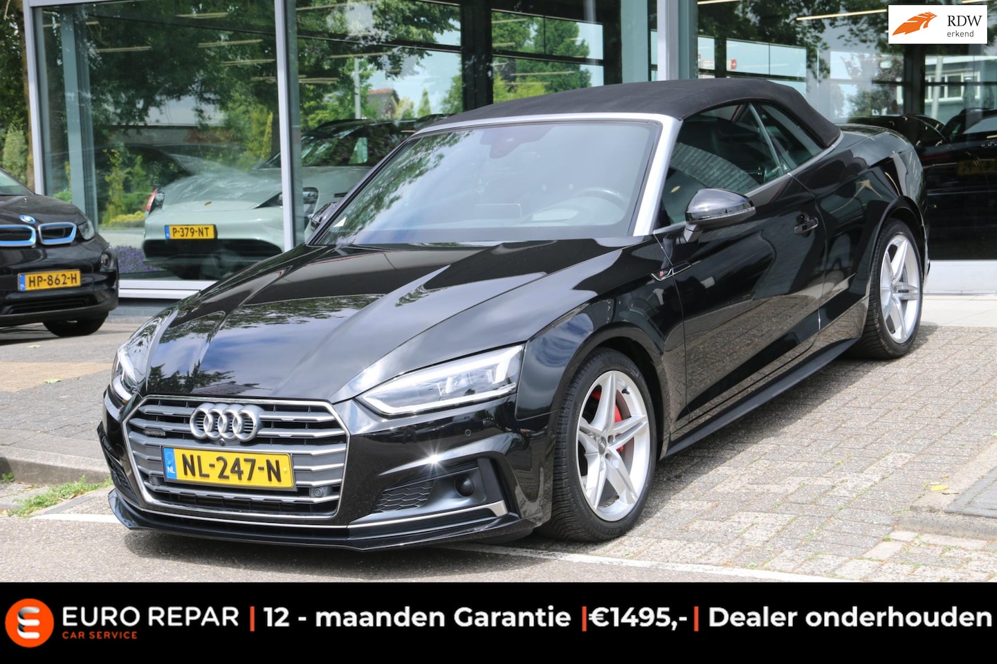 Audi A5 Cabriolet - 2.0 TFSI quattro Sport Pro Line S 2.0 TFSI quattro Sport Pro Line S - AutoWereld.nl