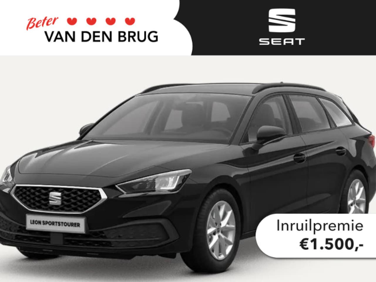 Seat Leon Sportstourer - Style Business Intense 1.5 TSI eHybrid 150kW / 204 | Zwenkbare trekhaak | Achteruitrijcame - AutoWereld.nl