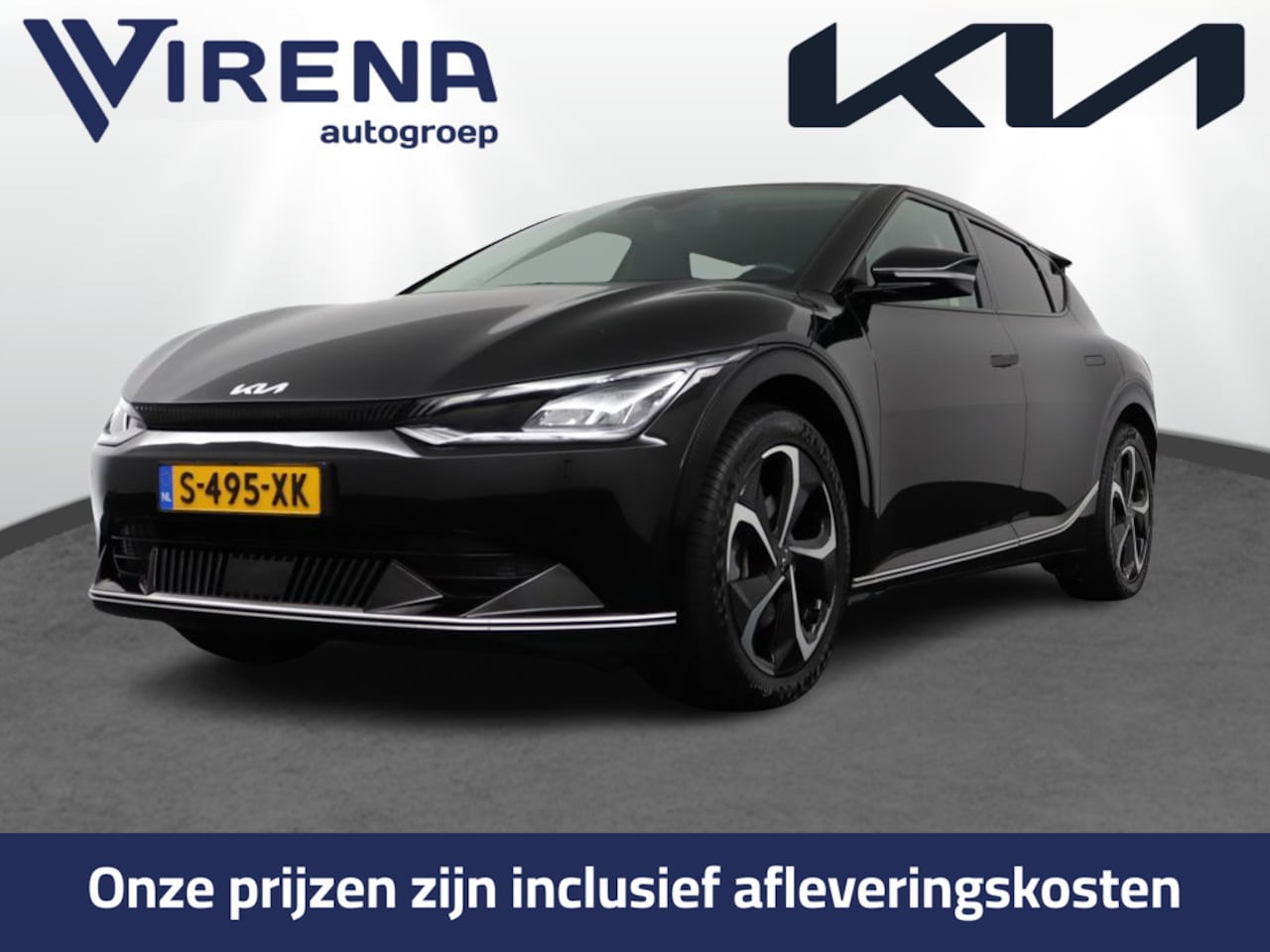 Kia EV6 - Plus 77.4 kWh - Navigatie - Cruise Control Adaptief - Stoelverwarming-/ventilatie - Stuurv - AutoWereld.nl