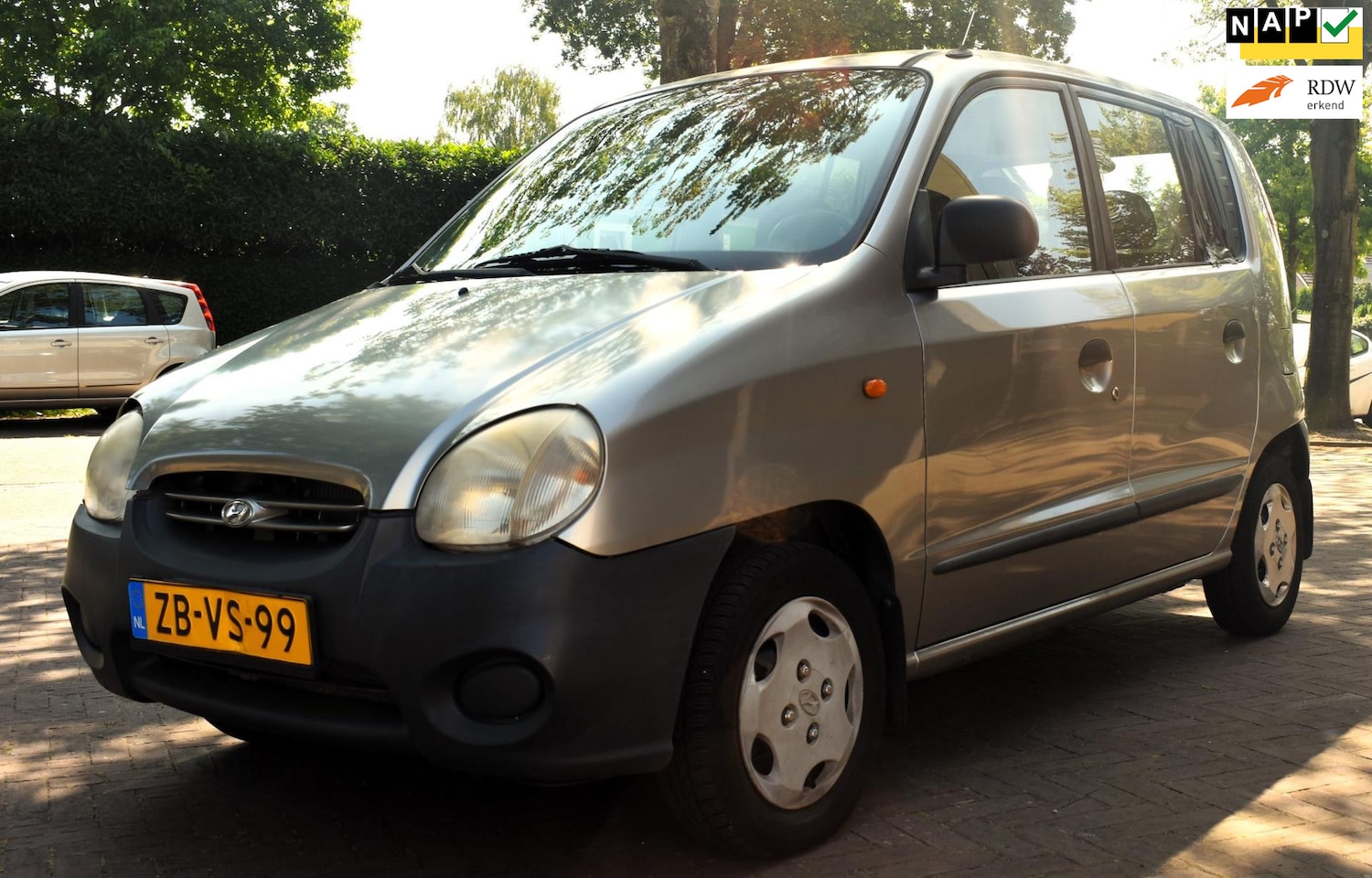 Hyundai Atos - 1.0i GLS AUTOMAAT MET ELEK. RAMEN, CENTRALE VERGRENDELING EN MEER! - AutoWereld.nl
