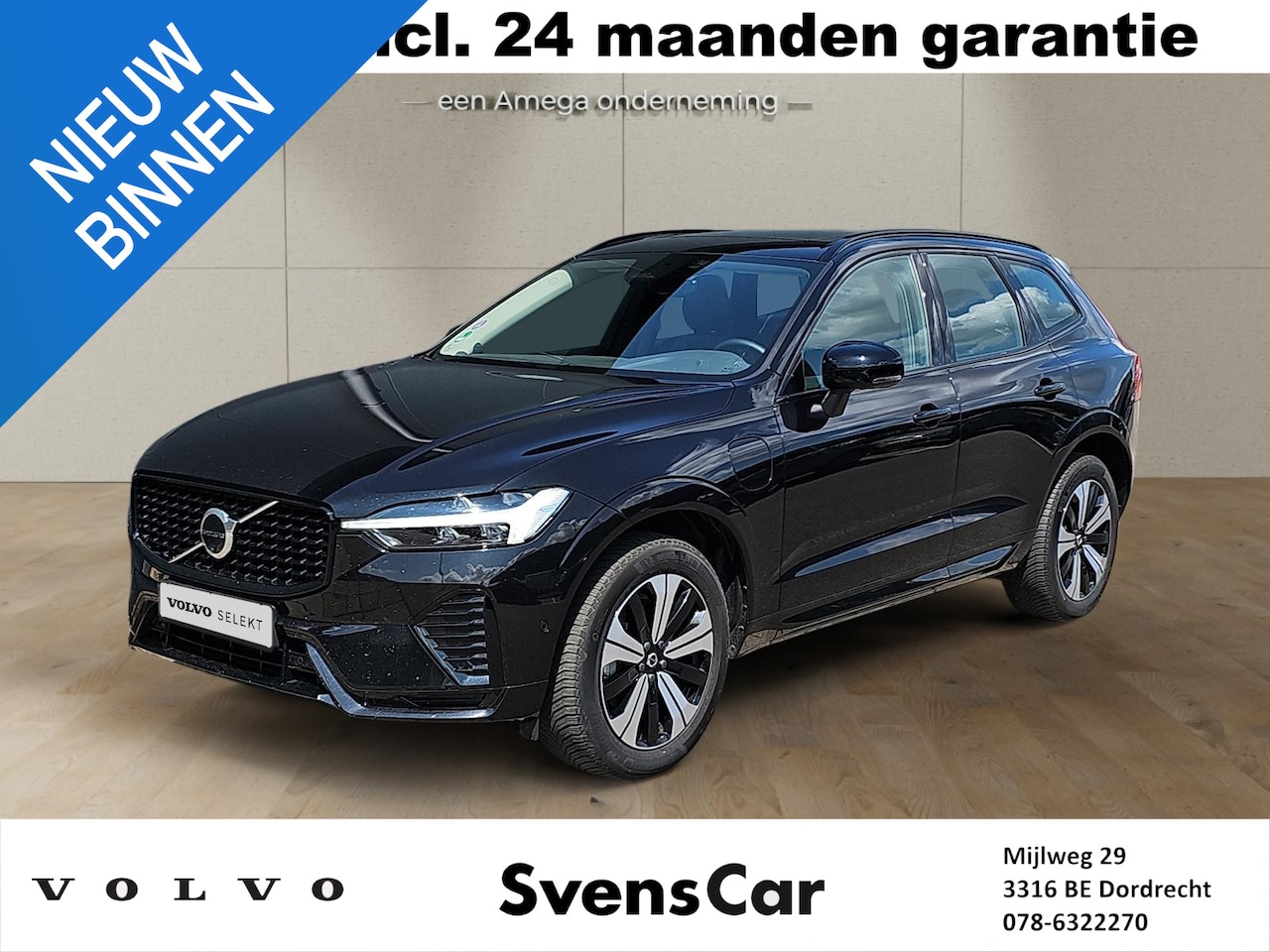 Volvo XC60 - 2.0 T6 Plug-in hybrid AWD Plus Dark | Trekhaak | 360 graden camera | Panoramadak | Lederen - AutoWereld.nl