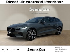 Volvo V60 - 2.0 T6 Plug-in hybrid AWD Plus Dark | Amber Nappa Lederen bekleding | Panoramadak | Extra