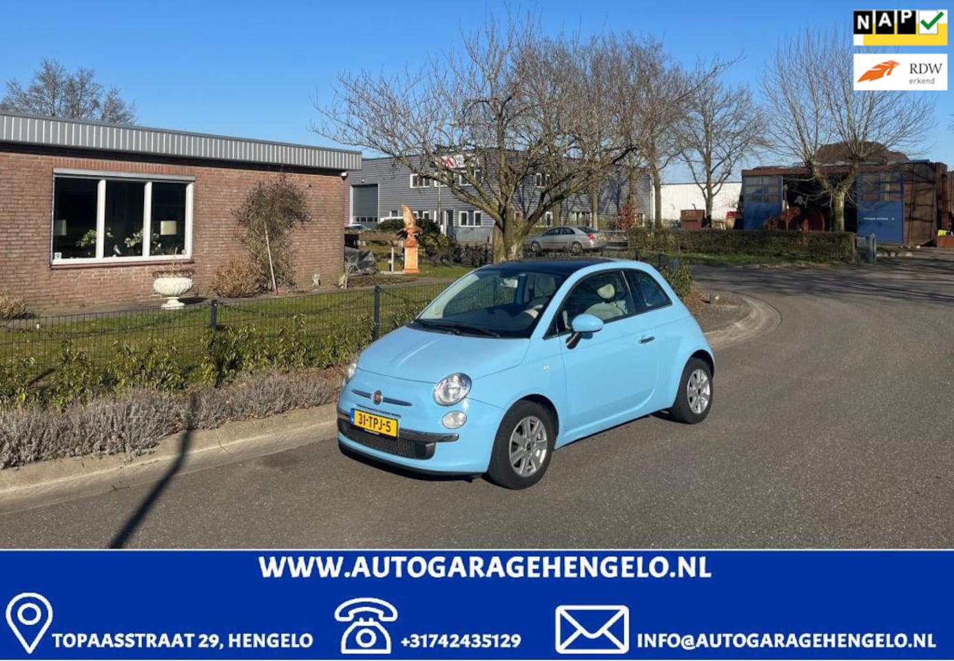 Fiat 500 - 0.9 TwinAir Lounge 0.9 TwinAir Lounge - AutoWereld.nl