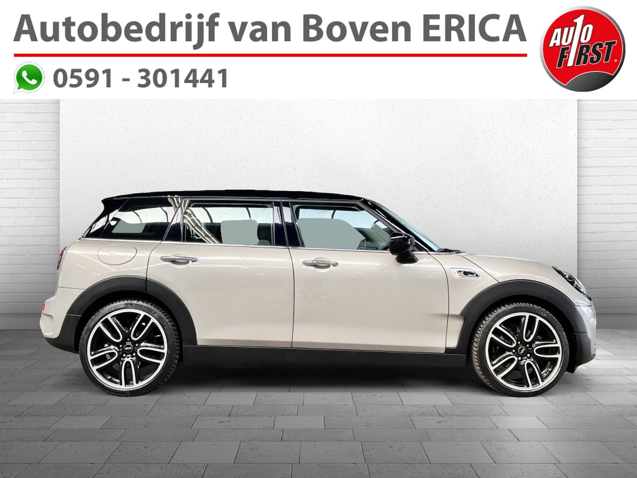 MINI Clubman - Clubman Cooper S Classic Automaat Cruise Clima Half Leder - AutoWereld.nl